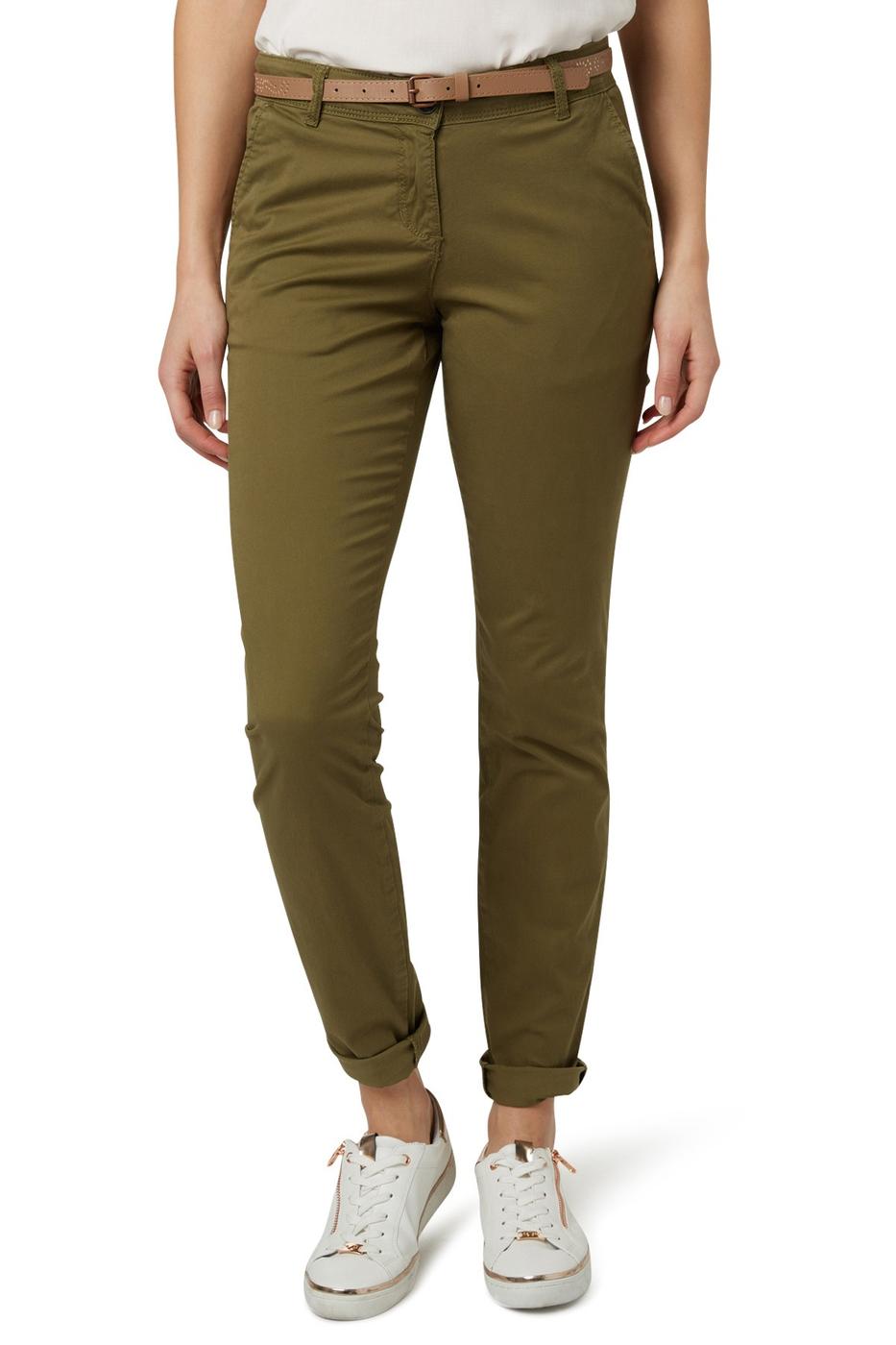 брюки slim Chino с ремнем