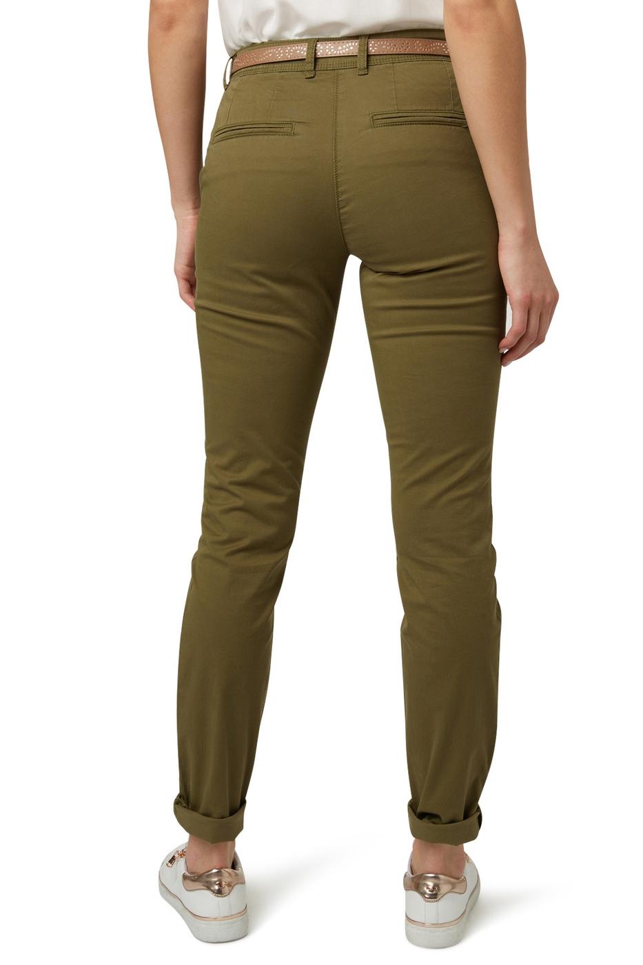 брюки Slim Chino с ремнем