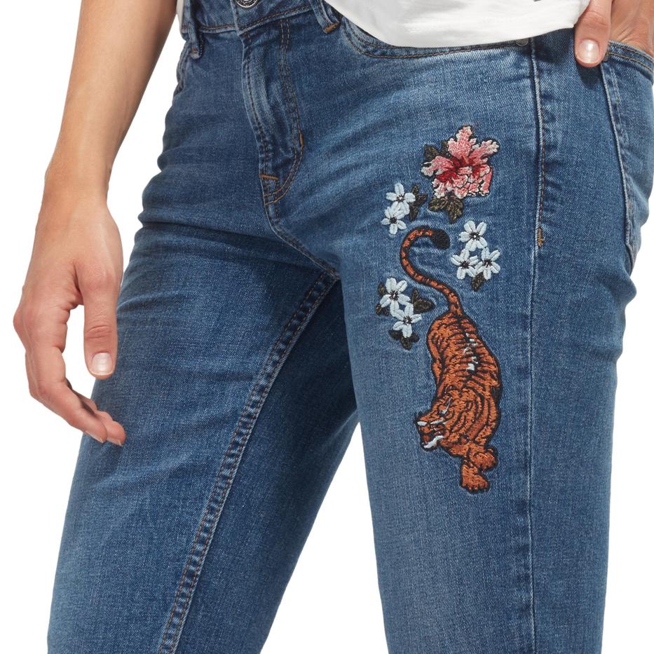джинсы Stella Embroidered
