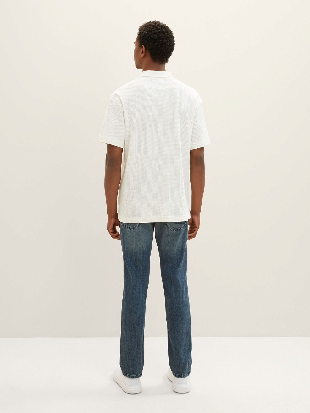 TOM TAILOR Heren Marvin Straight Jeans, 10110 - Blue Denim TOM TAILOR Heren Marvin Straight Jeans, 10110 - Blue Denim
